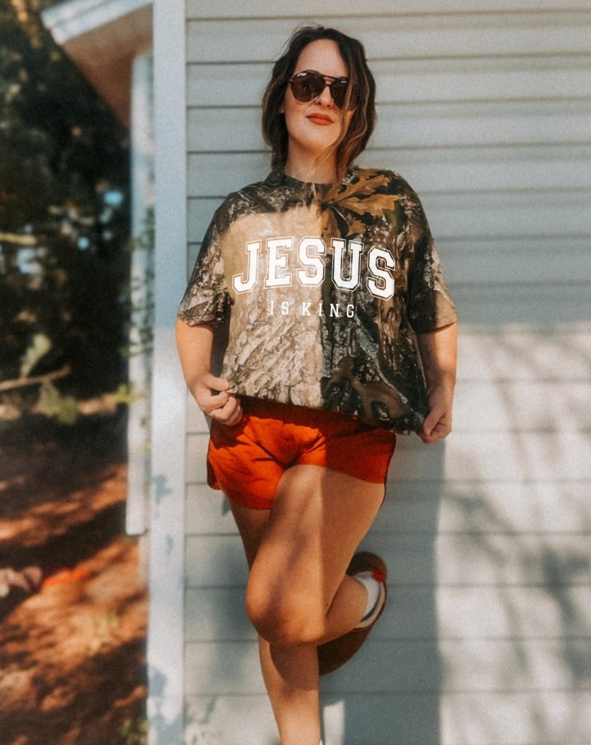 (WS) Camo Tee x Jesus