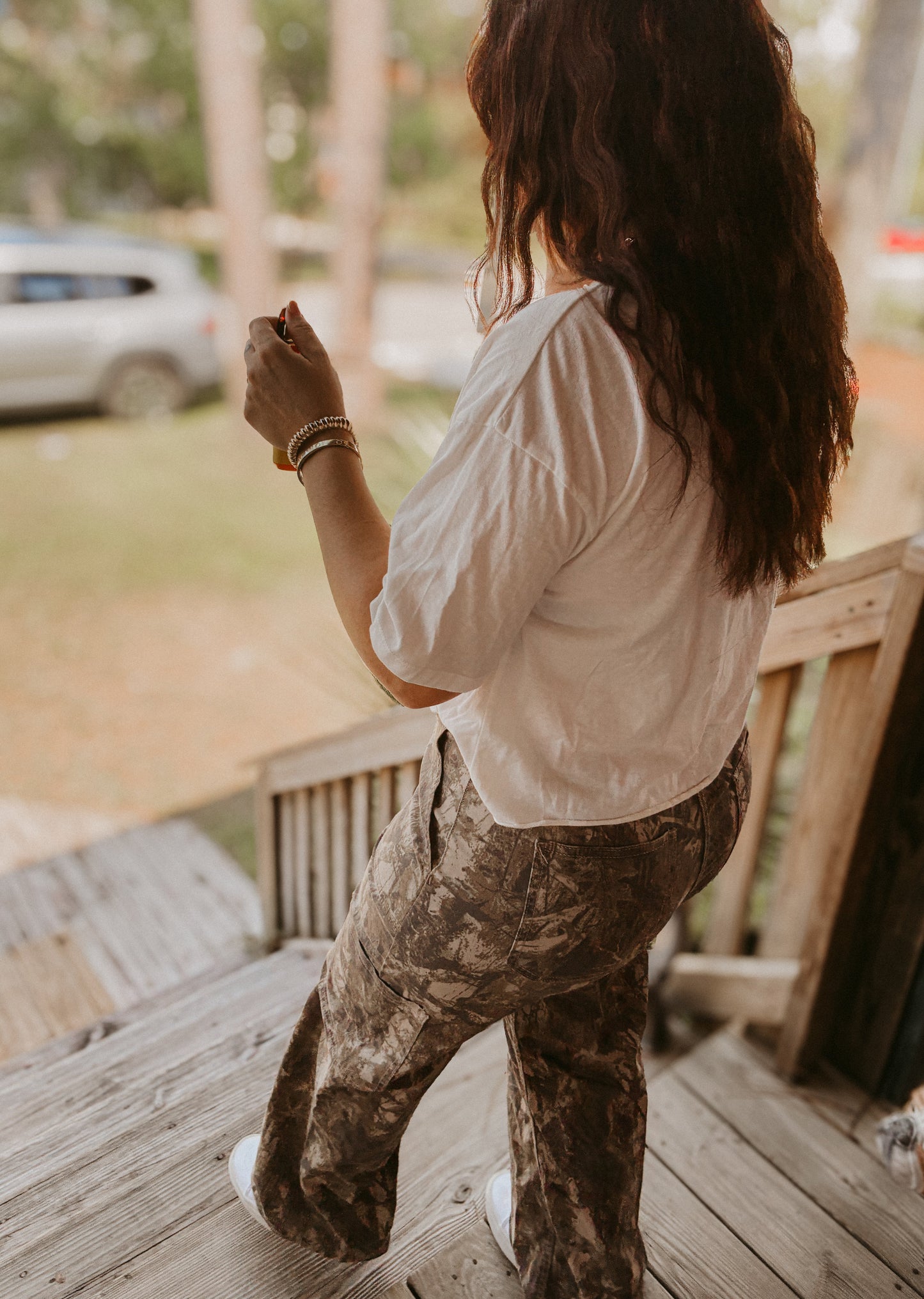 Walk this way Camo denim