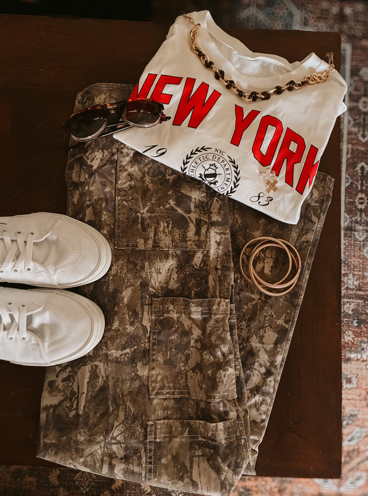 Walk this way Camo denim
