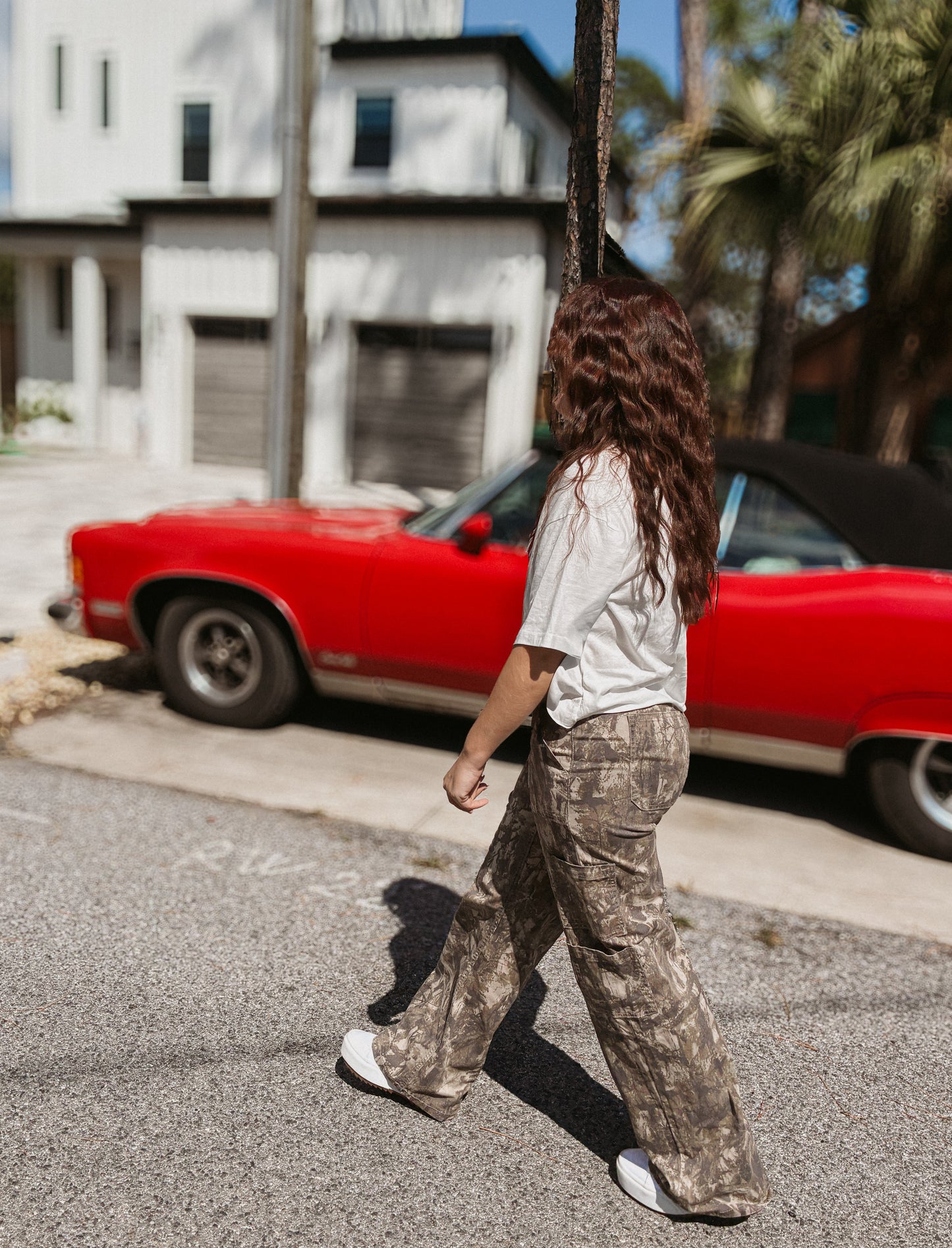 Walk this way Camo denim