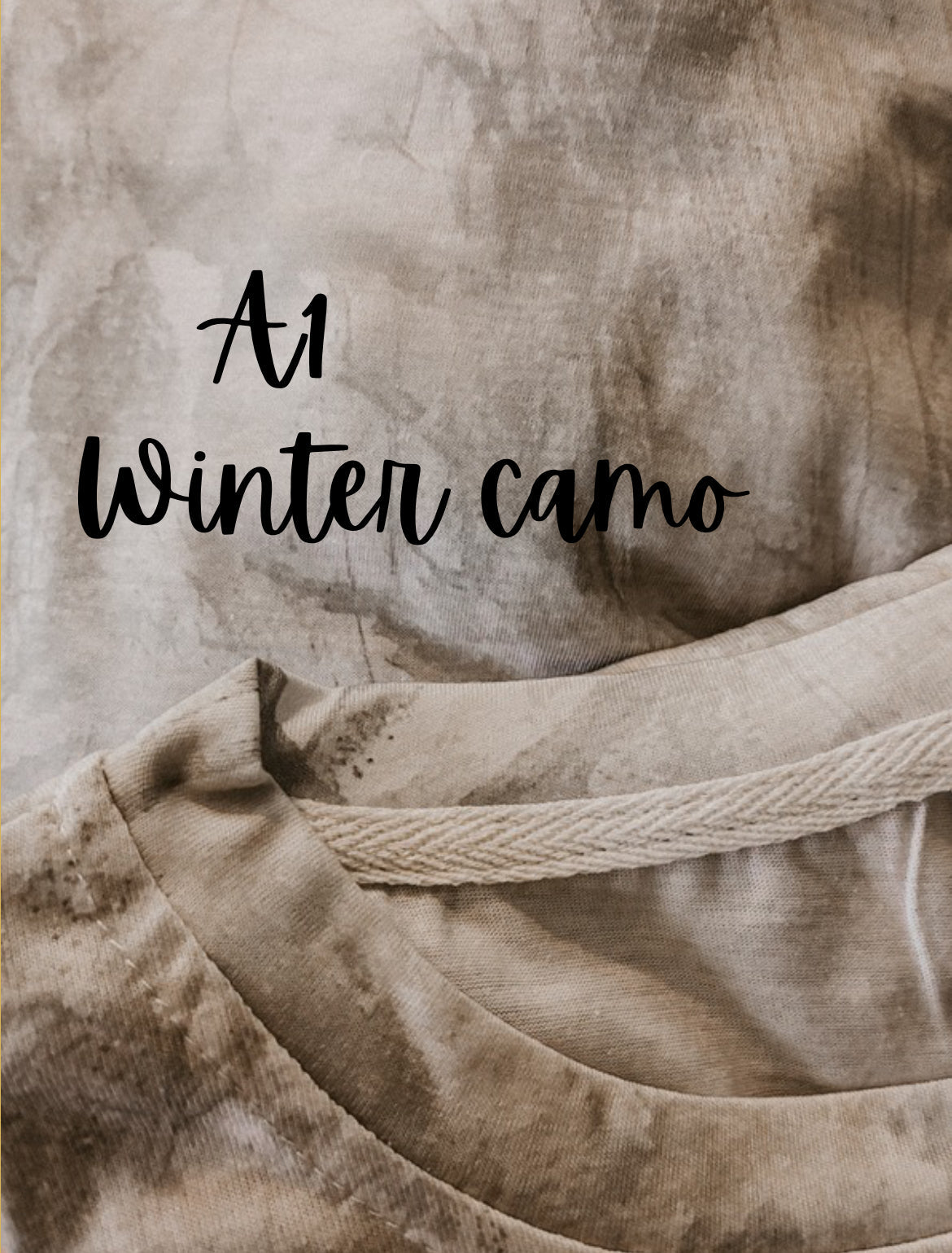 Camo blanks (3 options/MOQ 4 mix and match) *pre order*