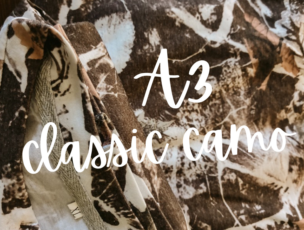 Camo blanks (3 options/MOQ 4 mix and match) *pre order*