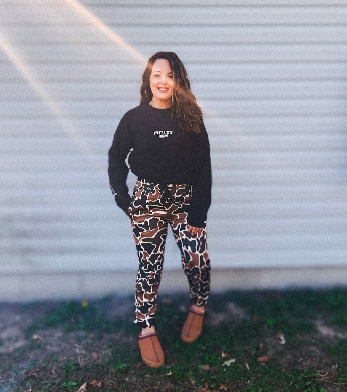 Tie waist Jogger x Duck Camo